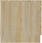 vidaXL - Nachtkastje - 40x39x40 - cm - sonoma - eikenkleurig