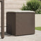 vidaXL - Kussenbox - Bruin - 50x50x50 - cm - van - Poly - Rattan