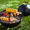 HI Houtskool mini kogelbarbecue zwart