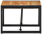 vidaXL - Salontafel - 50x50x35 - cm - massief - acaciahout