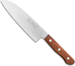 Herder Santokumes Lignum 3 - 17 cm - Carbon staal - Pruimenhout