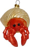 Heremietkreeft (krab in schelp) kerstbal - Jack Mensinga Kerstcollectie