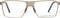 Heren Brillenframe Porsche P8309-54C Gouden