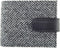 Heren Portemonnee Barra Zwart Wit Visgraat - Harris Tweed - Glen Appin of Scotland