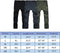 Heren Softshell Winter Fleece Gevoerde Broek Outdoor Wandelen Klimbroek Waterdichte Ski Wandelbroek - maat 3XL