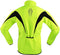 Heren Sportjack fluoricerend groen/geel - Mt. XXL - Waterdicht - Winddicht - Fietsshirt - Warm thermische MTB jas - Goed zichtbaar en veilig in het donker -