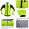 Heren Sportjack fluoricerend groen/geel - Mt. XXL - Waterdicht - Winddicht - Fietsshirt - Warm thermische MTB jas - Goed zichtbaar en veilig in het donker -