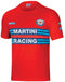 Heren-T-Shirt met Korte Mouwen Sparco Martini Racing Zwart