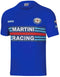 Heren-T-Shirt met Korte Mouwen Sparco Martini Racing Zwart