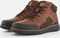 Heren Veterschoenen Australian Durango Black Cognac - Maat 46
