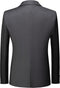 Herenpak - Slim Fit - 2-delig - Kostuum - Grey
