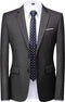 Herenpak - Slim Fit - 2-delig - Kostuum - Grey