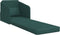 vidaXL - Vloersofa - Bed - 2-in-1 - Donkergroen - 65x80x83 - cm