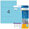 HERMA 10168 Blauw Zelfklevend printerlabel printeretiket