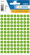 HERMA 1848 Universele Etiketten Ø 8mm NEON-GROEN (Blister á 5 vel, 540st.)