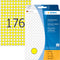 Herma 2211 Universele Etiketten Ø 8mm Geel - 5632 st.