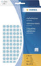 HERMA 2213 Universele etiketten blauw Ø 8 mm Papier 5632 St.