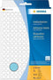 HERMA 2213 Universele etiketten blauw Ø 8 mm Papier 5632 St.