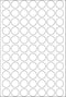 HERMA 2230 Universele etiketten wit 13 mm rond Papier 2464 St.