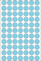 Herma 2233 Universele Etiketten Ø 13mm Blauw - 2464 st.