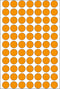 Herma 2234 Universele Etiketten Ø 13mm Fluor Oranje - 1848 st.