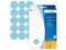 Herma 2273 Univers.Etik. blauw Ø32mm 32 vel 480 st.