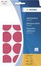 HERMA 2276 Univers. etiket. bureauverp. fluor-rood Ø 32 mm Papier 360 St.
