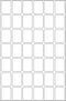 Herma 2380 Universele etik. wit 16x22 32 vel 1344 stuks