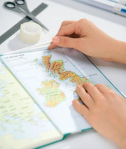 HERMA 7386 Boekenkaftfolie polypropyleen transparant 10m op rol 40cm breed