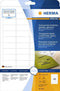 Herma 8016 Etiketten (A4) 45.7 x 21.2 mm Folie, glanzend Transparant 1200 stuk(s) Permanent Folie-etiketten