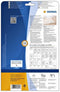 Herma 8017 Etiketten (A4) 63.5 x 38.1 mm Folie, glanzend Transparant 525 stuk(s) Permanent Folie-etiketten