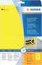 Herma 8032 Etiketten (A4) 105 x 148 mm Geel 100 stuk(s) Extra sterk hechtend Folie-etiketten