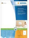 HERMA Adress-etiketten wit 199.6x289.1 Premium A4 100 st.