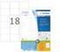 HERMA Adress-etiketten wit 63.5x46.6 Premium A4 1800 st.