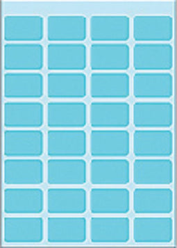 HERMA - Etiket herma 3643 12x19mm blauw 160 stuks