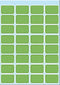 HERMA - Etiket herma 3645 12x19mm groen 160 stuks