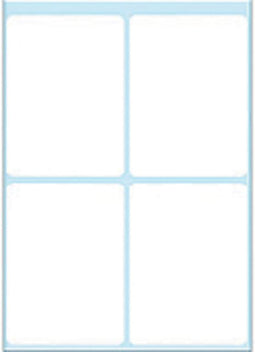 HERMA - Etiket herma 3755 40x55mm wit 28 stuks