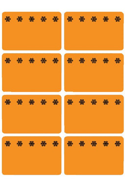 HERMA - Etiket herma 3774 26x40mm diepvries oranje 48 stuks