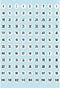 HERMA - Etiket 4128 8mm getallen 1-540 540 stuks