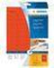 HERMA Etiketten rood 45.7x21.2 A4 960 st.