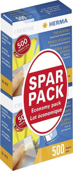 Herma fotostickers dubbelpak - 2x500 stuks 1075
