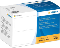 HERMA Frankieretiketten doppelt 163x45 mm 1000 St.