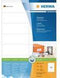 Herma Labels white 105x41 SuperPrint 1400 pcs.