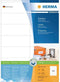 Herma Labels white 105x41 SuperPrint 1400 pcs.