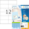 Herma Labels white 105x48 SuperPrint 1200 pcs.