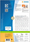 Herma Labels white 105x57 SuperPrint 1000 pcs.