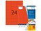 Herma printeretiketten Labels red 70x37 SuperPrint 2400 pcs.