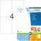 Herma printeretiketten Labels white 105x148 SuperPrint 800 pcs.