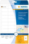 Herma transp. etiket. 48,3x25,4 25 vel DIN A4 1100 stuks 4680