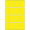 HERMA Vielzwecketiketten geel 25x40 mm Papier mat 512 St.